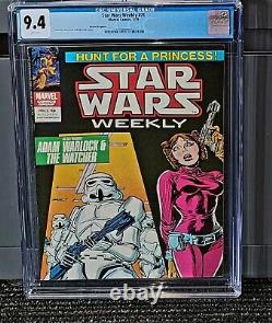 STAR WARS WEEKLY #71 CGC 9.4 NM (Marvel UK) Princess Leia Trooper Luke 1979