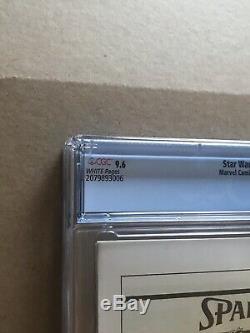 STAR WARS number 1 COMIC BOOK 1977 First Print CGC WHITE PAGES 9.6. Just Came