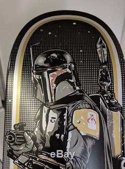Santa Cruz Star Wars Boba Fett Collectible Skateboard Deck Comic-CON SD 2015