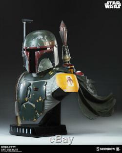 Sideshow Collectibles Star Wars BOBA FETT Life-Size 11 Scale Bust