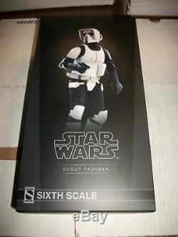 Sideshow Collectibles Star Wars RotJ SCOUT TROOPER 1/6 Scale Figure NEW