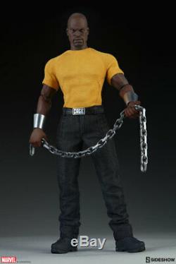 Sideshow Luke Cage Sixth Scale Figure Marvel Comics Hero for Hire New DBL Boxed