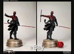 Sideshow Mythos Darth Maul Statue Exclusive Premium Star Wars with Print Not XM