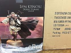 Sideshow Star Wars Ben Kenobi Desert Nomad Mythos Statue Limited 1603/2000 New