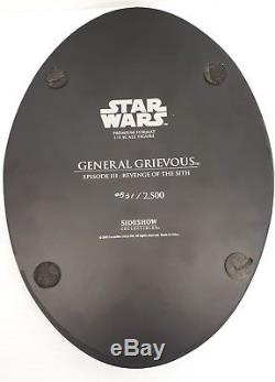 Sideshow Star Wars GENERAL GRIEVOUS 1/4 Scale Figure premium format regular v