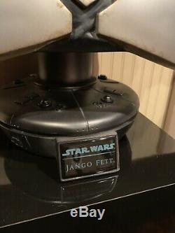 Sideshow Star Wars Jango Fett Life Size Bust 11 #21/300 WithOriginal Box Mint