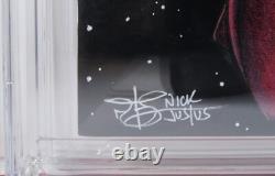 Signed Cgc Rupert Friend Grand Inquisitor Sketch Star Wars Vader Down #1 9.8