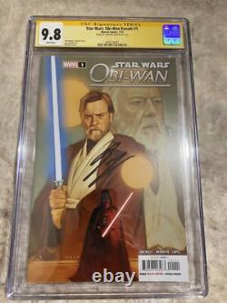 Signed Ewan Mcgregormarvelstar Warsobi-wan #1? Cgc 9.8