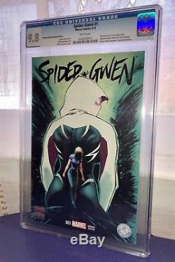 Spider Gwen #1 Rare Recalled Portacio Variant! Cgc 9.8! Limited Special Print
