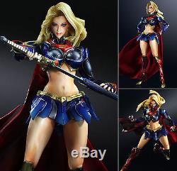 Square Enix DC Comics Variant Play Arts Kai Supergirl PVC Figure INSTOCK Genuine