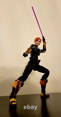 Star Clone Wars Custom 6 lot Black Series MARA JADE The Emperor's Hand Assassin