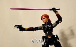 Star Clone Wars Custom 6 lot Black Series MARA JADE The Emperor's Hand Assassin