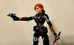 Star Clone Wars Custom 6 lot Black Series MARA JADE The Emperor's Hand Assassin