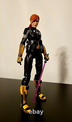 Star Clone Wars Custom 6 lot Black Series MARA JADE The Emperor's Hand Assassin