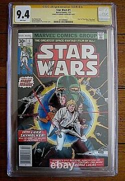Star WARS #1 CGC 9.4 SS Howard Chaykin, Marvel, 1977