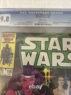 Star Wars #106 CGC 9.8 WP From Original Owner Collection (1986) Star Wars #106 CGC 9.8 WP From Original Owner Collection (1986)