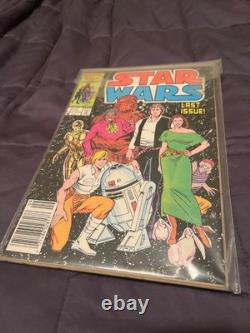 Star Wars #107 Last Issue! Scarce! Marvel 1986 Comic Book Mint Condition