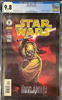 Star Wars #10 CGC 9.8 Dark Horse 1st Full Appearance A'Sharad Hett / Darth Krayt