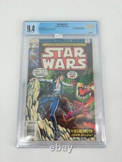 Star Wars #10 Newsstand Edition Comic Marvel CBCS 9.4