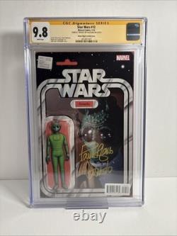 Star Wars #12 CGC 9.8 SIGNED BY GREEDO PAUL BLAKE JTC ACTION FIGURE VARIANT