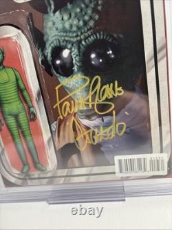 Star Wars #12 CGC 9.8 SIGNED BY GREEDO PAUL BLAKE JTC ACTION FIGURE VARIANT