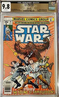 Star Wars #14 Cgc White Pages Twin Cities Pedigree 1978