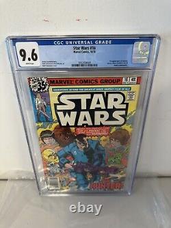 Star Wars 16 1st Bounty Hunter 1978 CGC Graded 9.6 WHITE PAGES