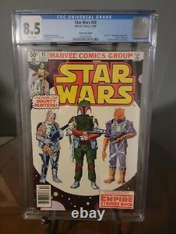Star Wars (1977) # 42 Newsstand Edition CGC 8.5