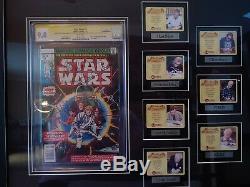 Star Wars 1977 Comic #1 Cgc 9.8 Ford+hamill+fisher+daniels+mayhew+prowse+baker