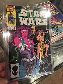 Star Wars 1977 Comic Series 1 107 COMPLETE, some graded