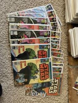 Star Wars 1977 Large Lot 103 Books VF Ave Grade Keys, About 1/2 NS