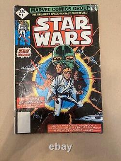 Star Wars (1977) Marvel Comics #1, #2, And #3