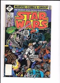 Star Wars 1977 Marvel Lot #1 1st print, #1 2nd print, #2 2nd p, #3 1st p, #3 2nd