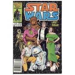 Star Wars (1977 series) #107 Newsstand in VF + condition. Marvel comics f