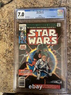 Star Wars 1REP Newsstand with UPC Variant Reprint CGC 7.0 1977 Star Wars 1REP Newsstand with UPC Variant Reprint CGC 7.0 1977
