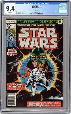 Star Wars 1REP Newsstand with UPC Variant Reprint CGC 9.4 1977 4094496022