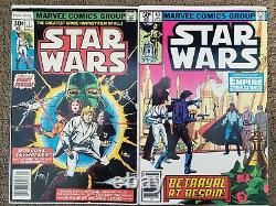 Star Wars #1-107+108 (1977-1986) All Newsstand Comics (#1,42,68,81) + #1 Cgc 9.4