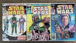 Star Wars #1-107+108 (1977-1986) All Newsstand Comics (#1,42,68,81) + #1 Cgc 9.4