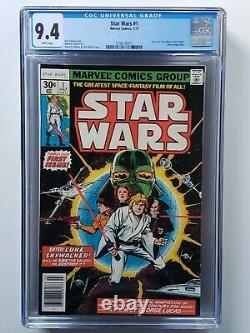 Star Wars #1-107+108 (1977-1986) All Newsstand Comics (#1,42,68,81) + #1 Cgc 9.4