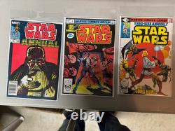 Star Wars #1-107, Annuals #1-3, ROTJ #1-4, Complete Lot, Marvel Comics 1977