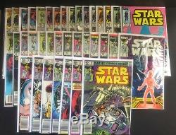 Star Wars #1-107, Annuals 1-3, ROTJ 1-4 (Marvel 1977) Higher Grade NEAR COMPLETE