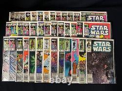 Star Wars #1-107, Annuals 1-3, Return of the Jedi miniseries #1-4, Complete 1977