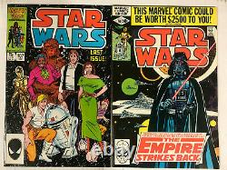 Star Wars#1-107 Vf Lot + Annuals & Extras 1978 Full Run Marvel Bronze Age Comics