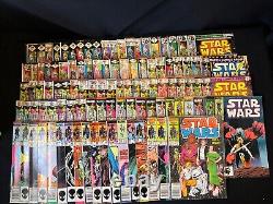 Star Wars #1-107 (missing #11,29,32) #1-6 are Whitman reprints, 104 total books