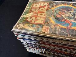 Star Wars #1-107 (missing #11,29,32) #1-6 are Whitman reprints, 104 total books