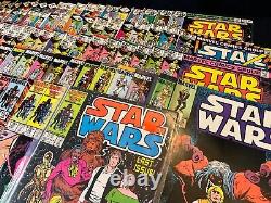 Star Wars #1-107 (missing #11,29,32) #1-6 are Whitman reprints, 104 total books