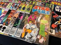 Star Wars #1-107 (missing #11,29,32) #1-6 are Whitman reprints, 104 total books