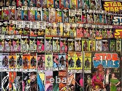 Star Wars #1-107 (missing #11,29,32) #1-6 are Whitman reprints, 104 total books