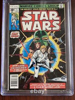 Star Wars #1 (1977) CGC 9.4 Part 1 of A New Hope Movie Adaption Great Color