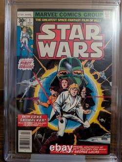 Star Wars #1 1977? CGC Graded 9.6 First Printing Newstand Edt. White Pages Star Wars #1 1977? CGC Graded 9.6 First Printing Newstand Edt. White Pages